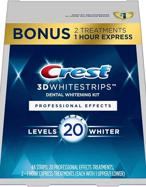 Load image into Gallery viewer, Crest 3D Whitestrips, Professional Effects, Teeth Whitening Strip Kit, 44 Strips (22 Count Pack)
