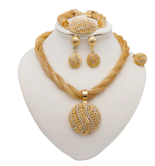 Premium Gold Jewelry Set