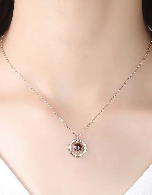 Load image into Gallery viewer, Projection Necklace With Gift Box
