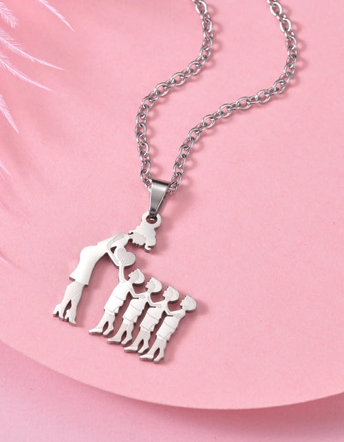 Load image into Gallery viewer, Family Silver Necklaces
