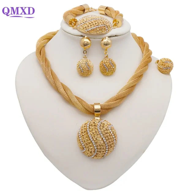 Premium Gold Jewelry Set