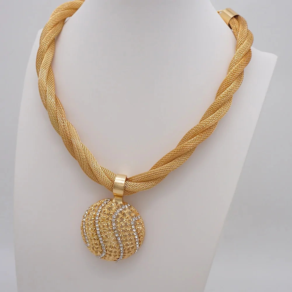 Premium Gold Jewelry Set