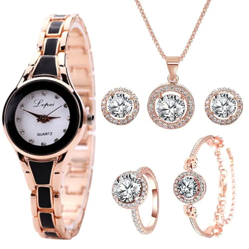 Load image into Gallery viewer, Crystal Watch Set
