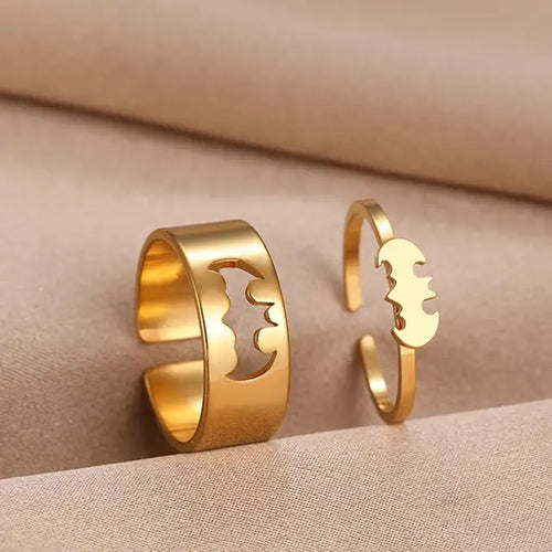 Load image into Gallery viewer, Stainless Steel Couple Rings
