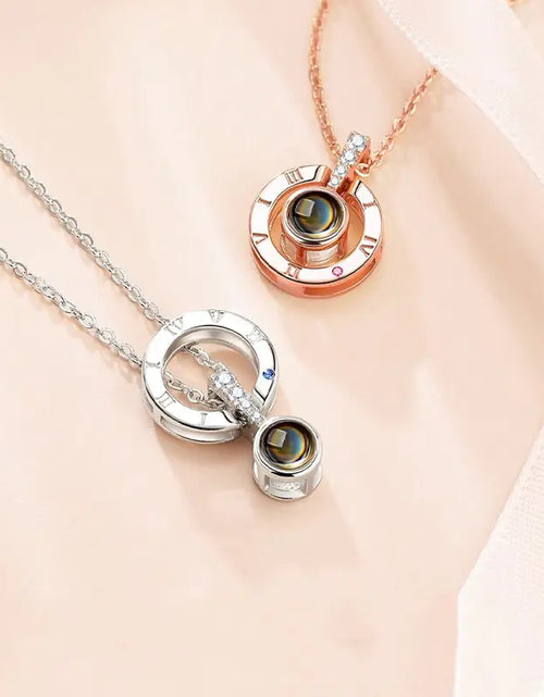 Load image into Gallery viewer, Projection Necklace With Gift Box
