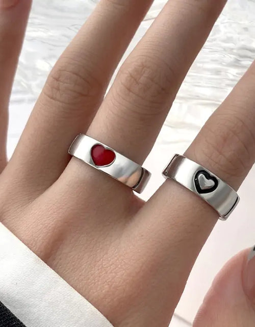 Load image into Gallery viewer, Heart-Shaped Couple Ring
